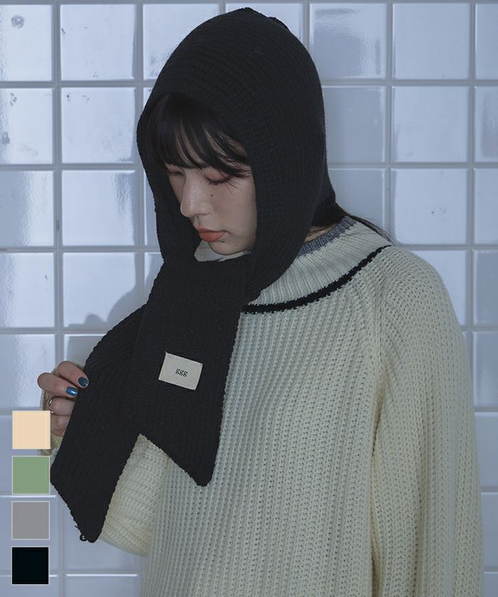 【バラ売り〇】fortpeat フォトカ 予約販売】ニットフード バラクラバ | KISHIKA