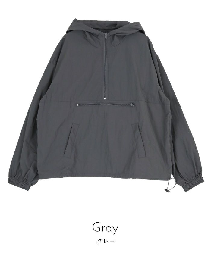 リフレクタープリントアノラックパーカー | miette