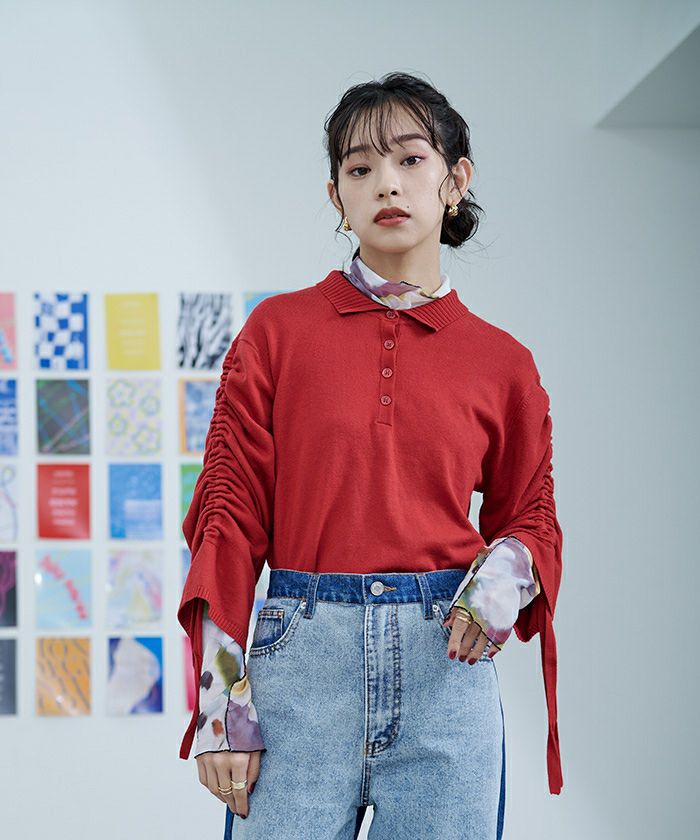 えりりん rienda | 【AKB48 千葉恵里さん着用】メニーウェイシャーリング