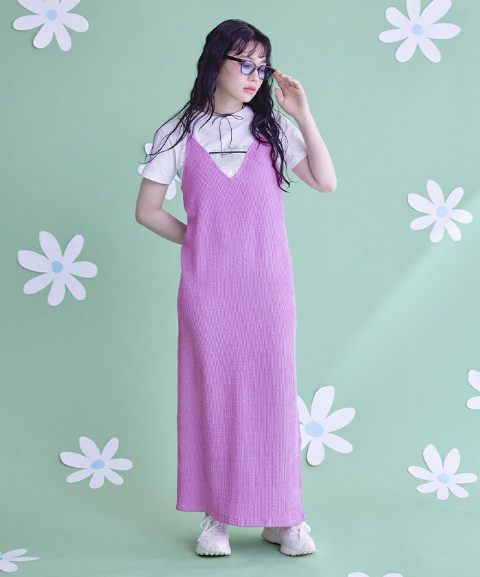 ナミ ワンピース nami frill onepiece/なみなみデザインキャミ
