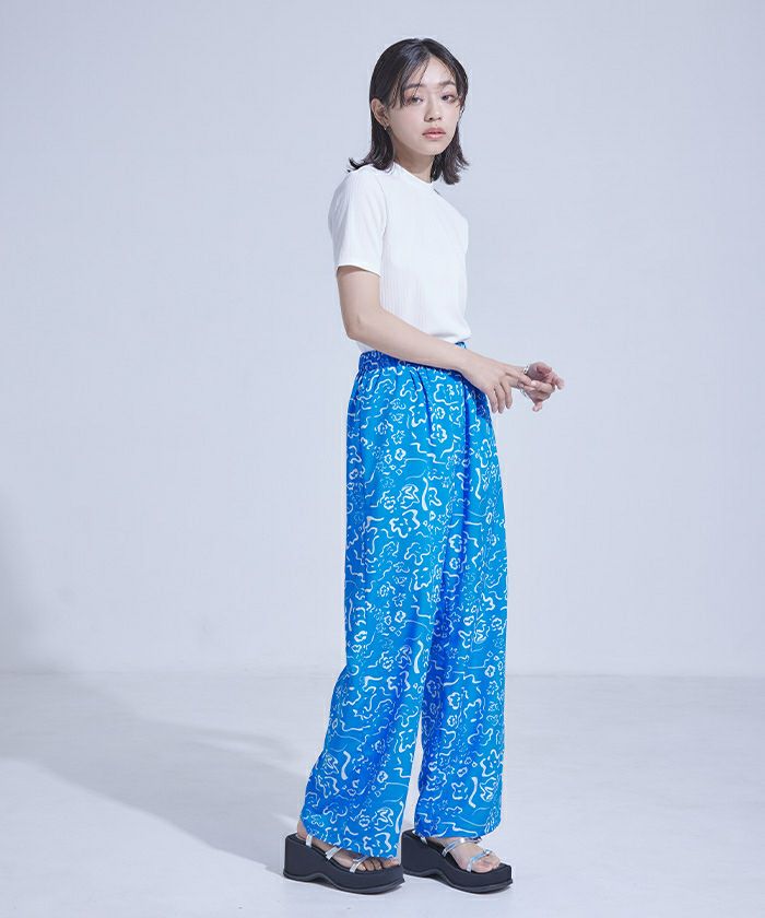 パンツ yanmiii mystic パンツ スポーティフリルパンツ レディース : ZOZOTOWN