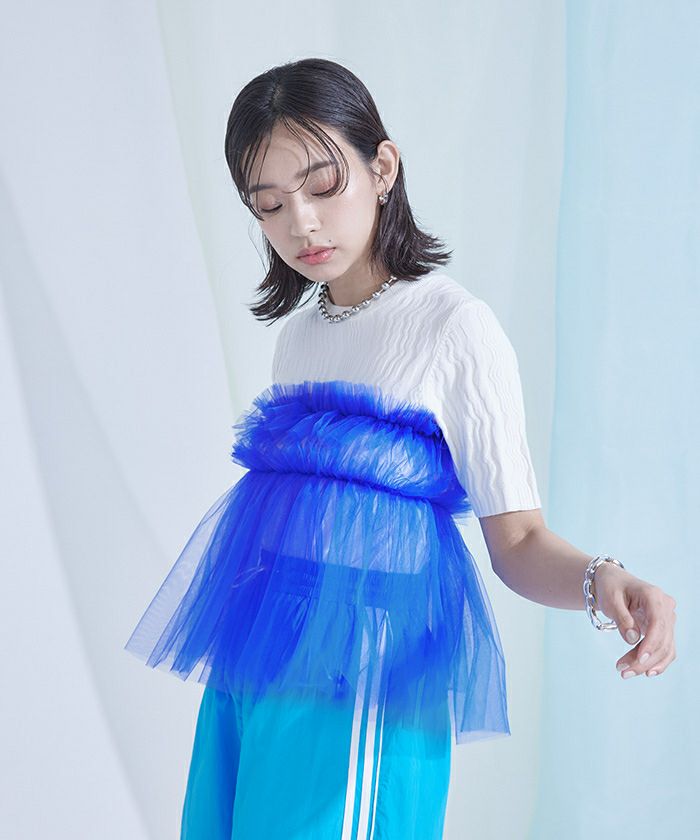 チュールフリルベアビスチェ | miette チュールフリルベアビスチェ | miette