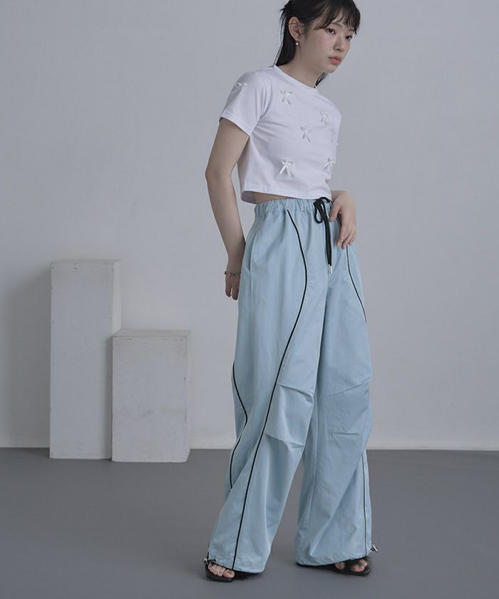 IKE アイケーイー #008 トラックパンツ サイズ2 IKE アイケーイー #008 トラックパンツ サイズ2 DETACHABLE ZIP