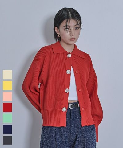 フェイクレザーステンカラービッグブルゾン | miette
