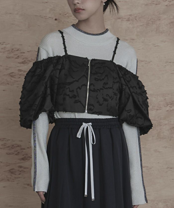 aoi Molly Goddard シャーリングタフタビスチェ aoi様専用 Molly Goddard シャーリングタフタビスチェ - メルカリ