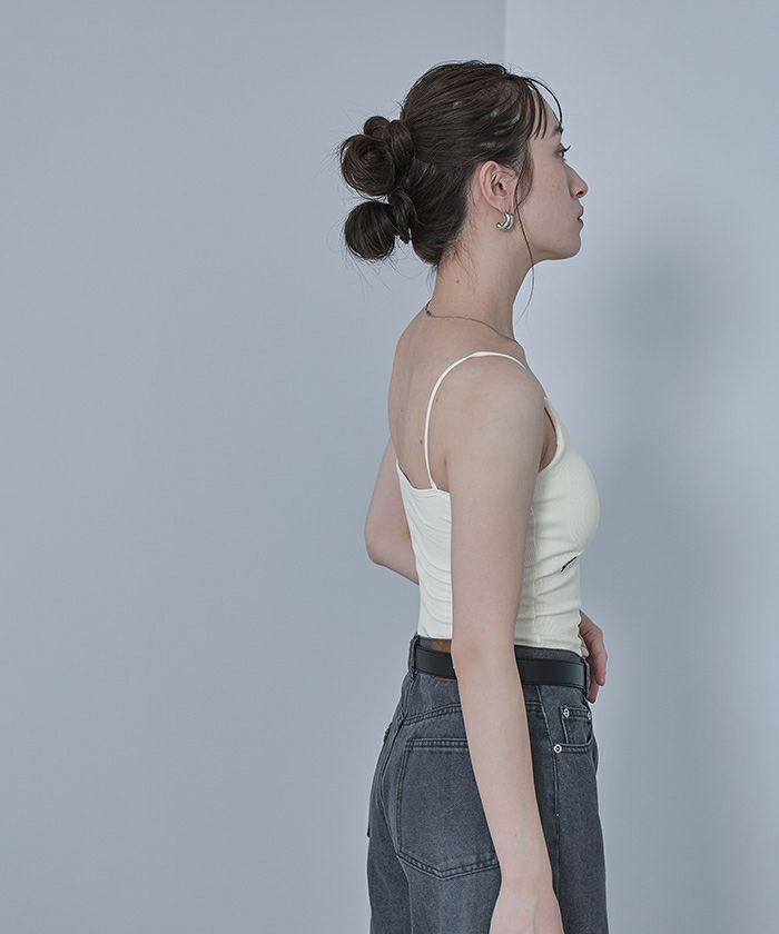 リボン ribbon belt wide pants / サイドリボンワイドパンツ