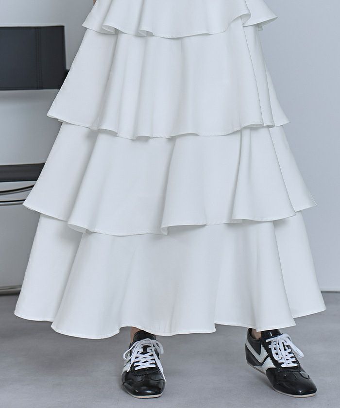 ◆送料・関税無料◆Merlette ティアードスカート ❤︎新品❤︎雑誌掲載❤︎Merlette マーレット❤︎ティアード