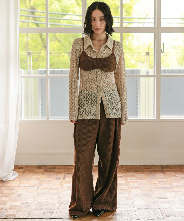 Libelice リベライス 上下セット コーデュロイ ウェア サイズXL