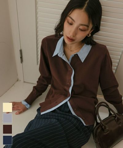 【新品未使用】martinique ウエストギャザーボリュームブルゾン 洗える】ギャザークルーネックブルゾン（S～L）（ブルゾン