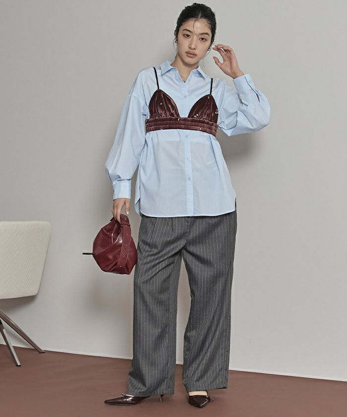 専用です レースドッキングシャツ】｜1er Arrondissement（プルミエ