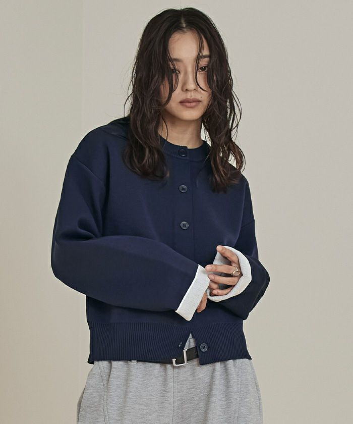 【JOURNAL STANDARD relume】カーディガン　バイカラー JOURNAL STANDARD relume】カーディガン バイカラー